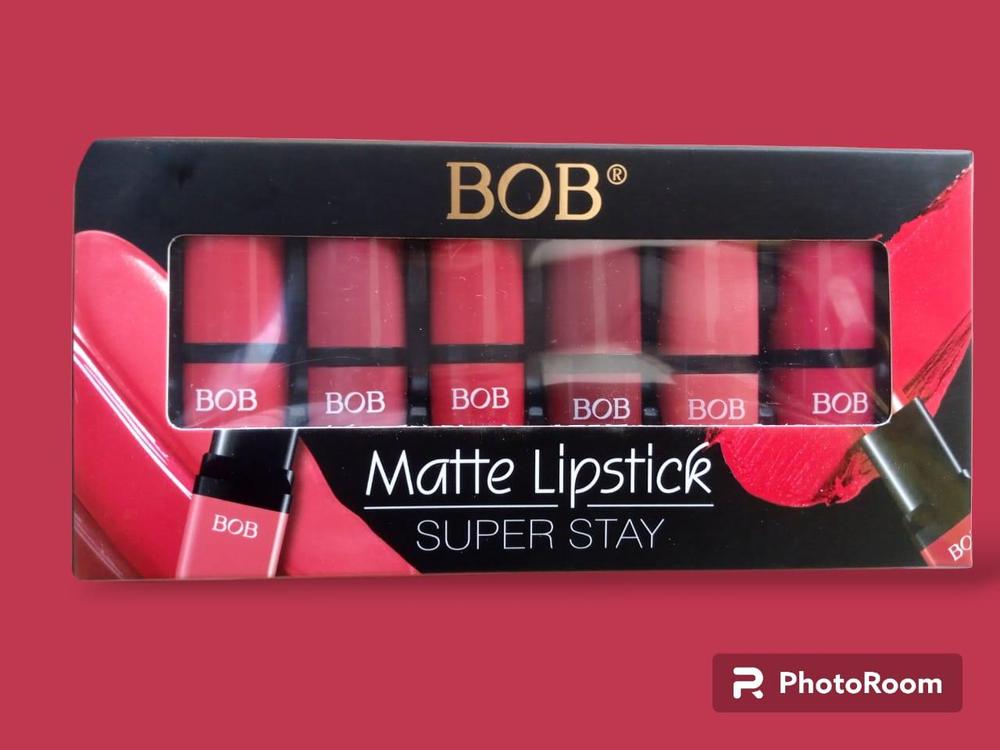 6 In 1 Matte Lipstick Set - Image 4