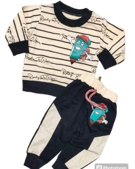 Newborn Baby’s Blended Shirt and Trouser Set