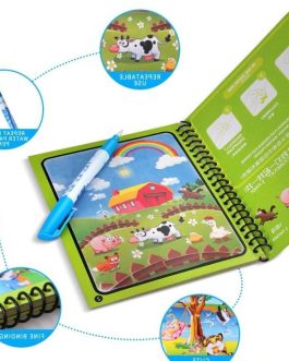 Magic Water Book Painting Drawing Coloring Board Book Doodle & Magic Water Pen