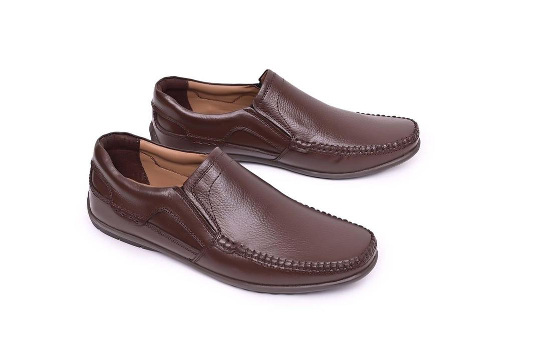 Men's Cow Leather Casual Shoes - Image 2