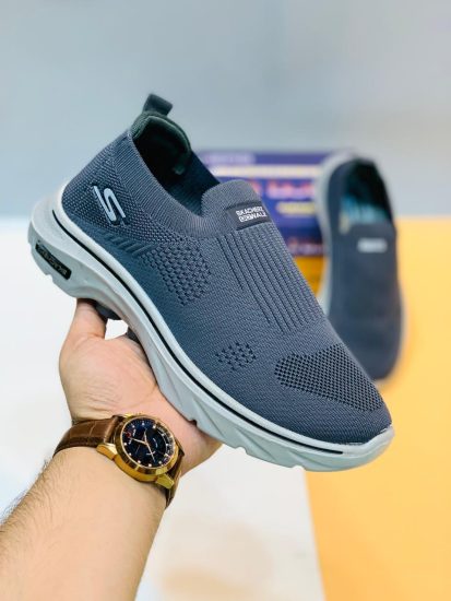 Men’s Textile Fabric Lightweight Joggers (Grey)