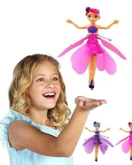 Girl’s Plastic Fairy Sensor Helicopter Toy