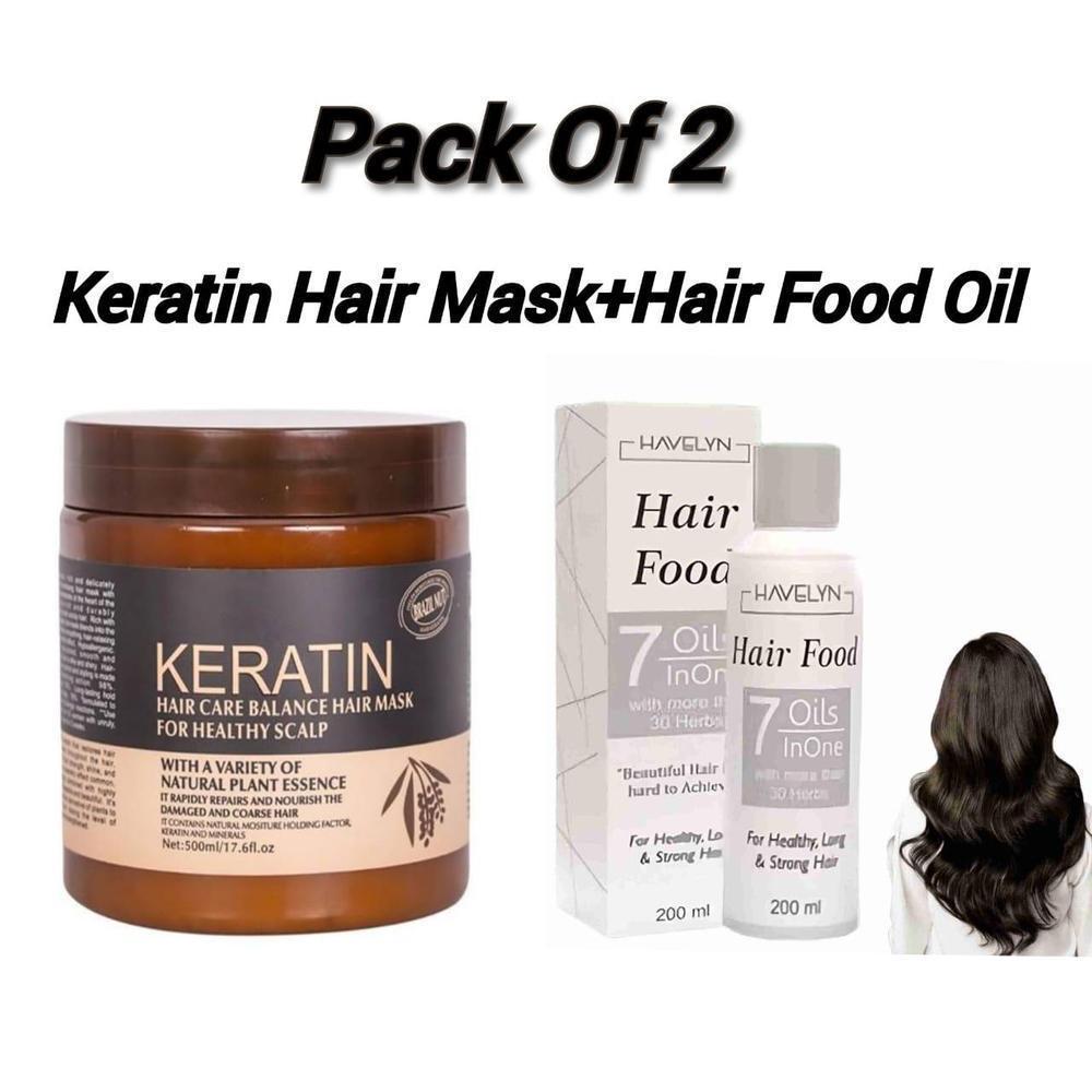 Revitalize Your Hair With 2 In 1 Hair Care Deal-1 Pcs Hair Food &1 Pcs Hair Mask - Image 3