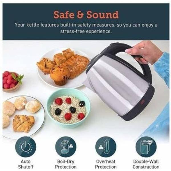 Anti-Scalding Top Cover Electric Kettle - Image 4