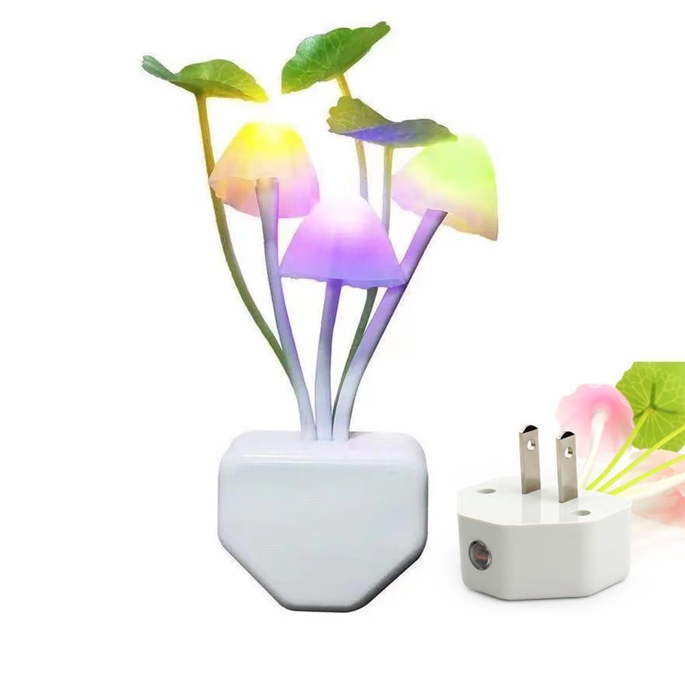 Multicolor Adjustable Mushroom LED Night Light- Mushroom Design - Image 3