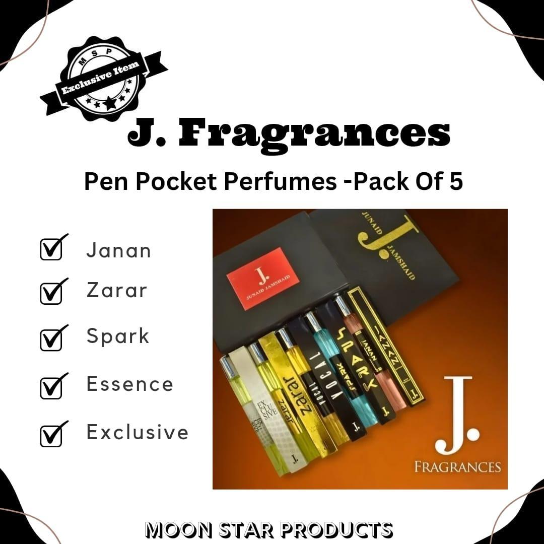 Unisex Long Lasting Fragrance Pocket Perfume - 5 Pcs Tester Pack - Image 4