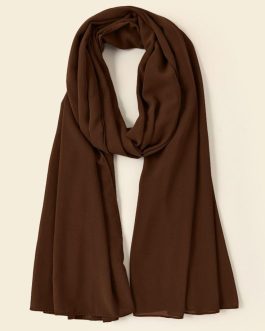 1 Pcs Chiffon Plain Scarves 1