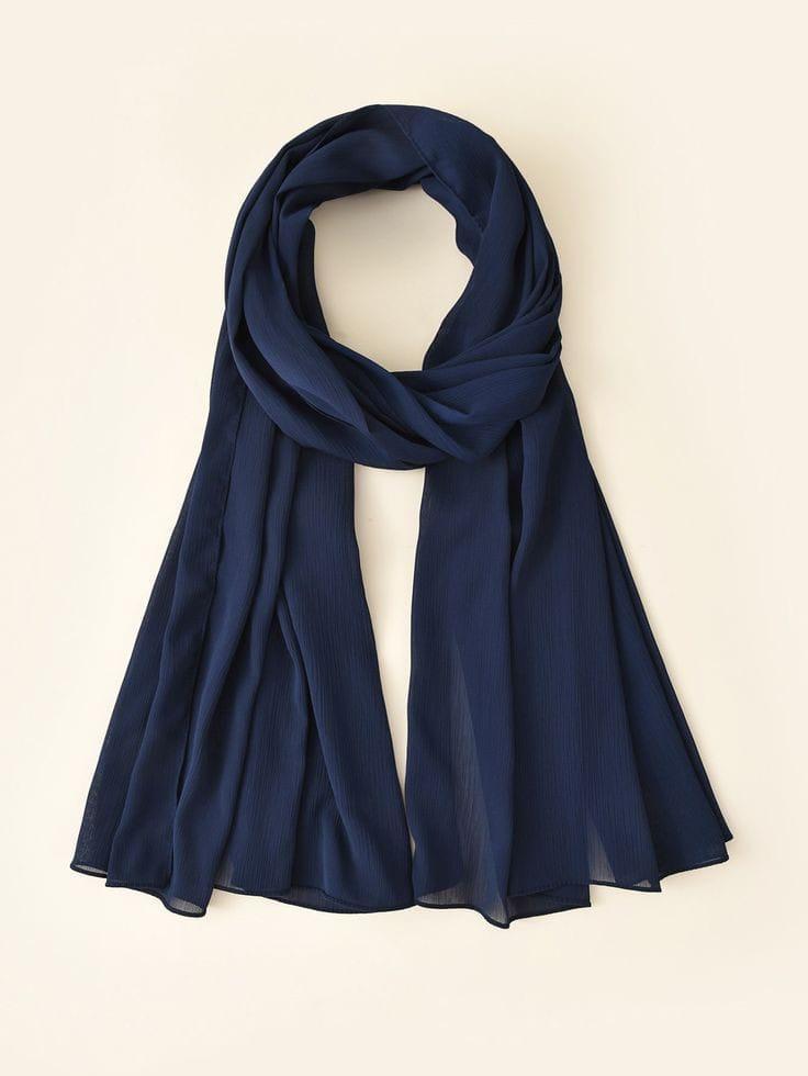 1 Pcs Chiffon Plain Scarves 1 - Image 4