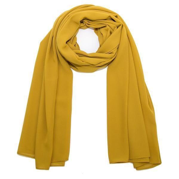 1 Pcs Chiffon Plain Scarves 1 - Image 8