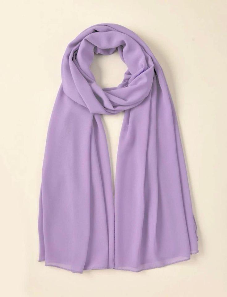 1 Pcs Chiffon Plain Scarves 1 - Image 9