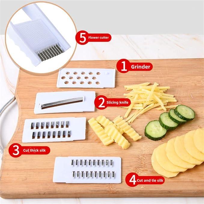 5 In 1 Vegetable Slicer For Kitchen - Image 4