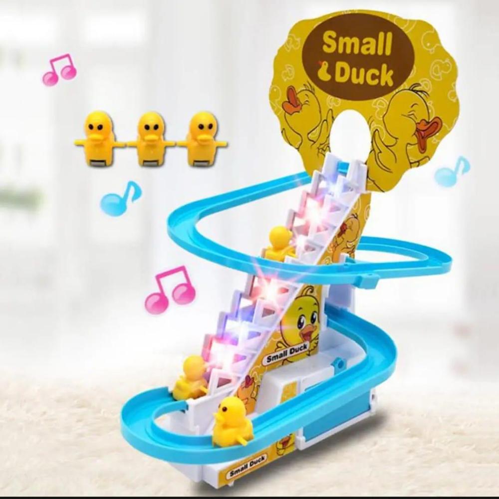 Kid's Fun Musical Climbing Duck Toy - Image 6
