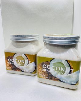 Coconut Body Scrub Exfoliator - 350ml For All Skin Types