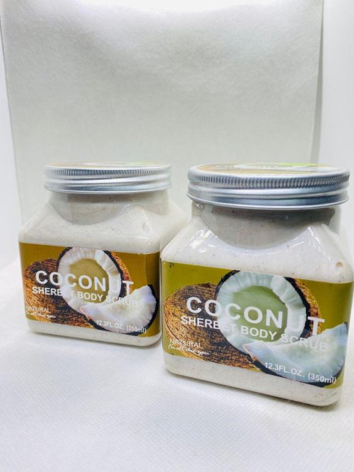 Coconut Body Scrub Exfoliator - 350ml For All Skin Types