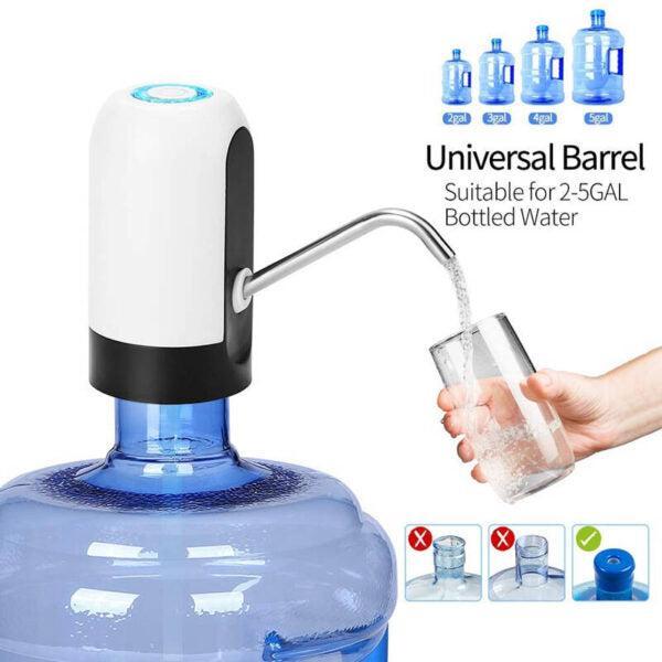 Portable & Rechargeable Electric Water Pump-1 Pcs For Hassle-Free Water Dispensing - Image 6