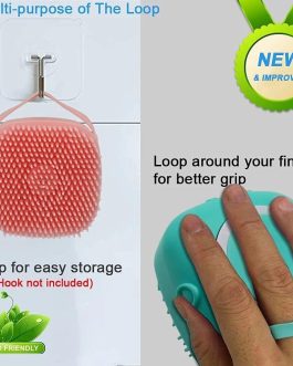 Brush And Soap Dispenser Scrubber