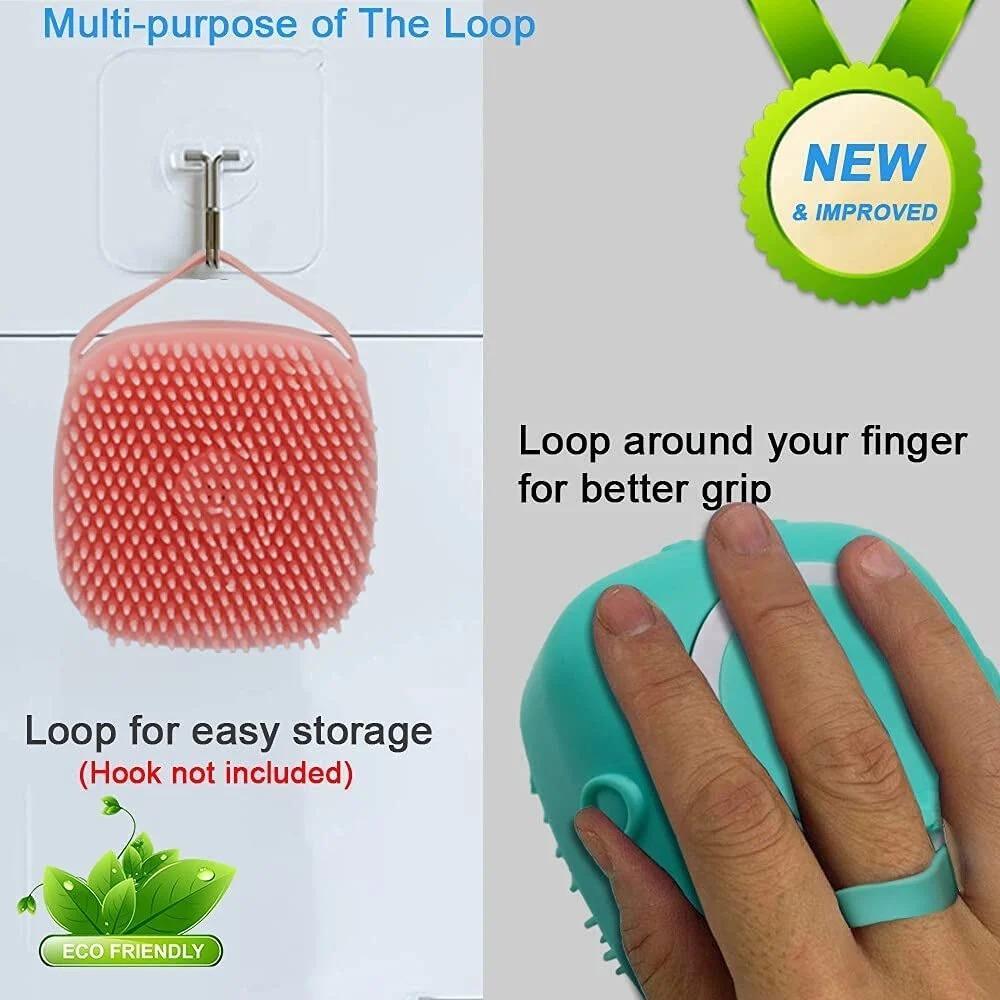 Brush And Soap Dispenser Scrubber - Image 2