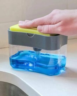 Liquid Soap Despenser And Sponge Caddy