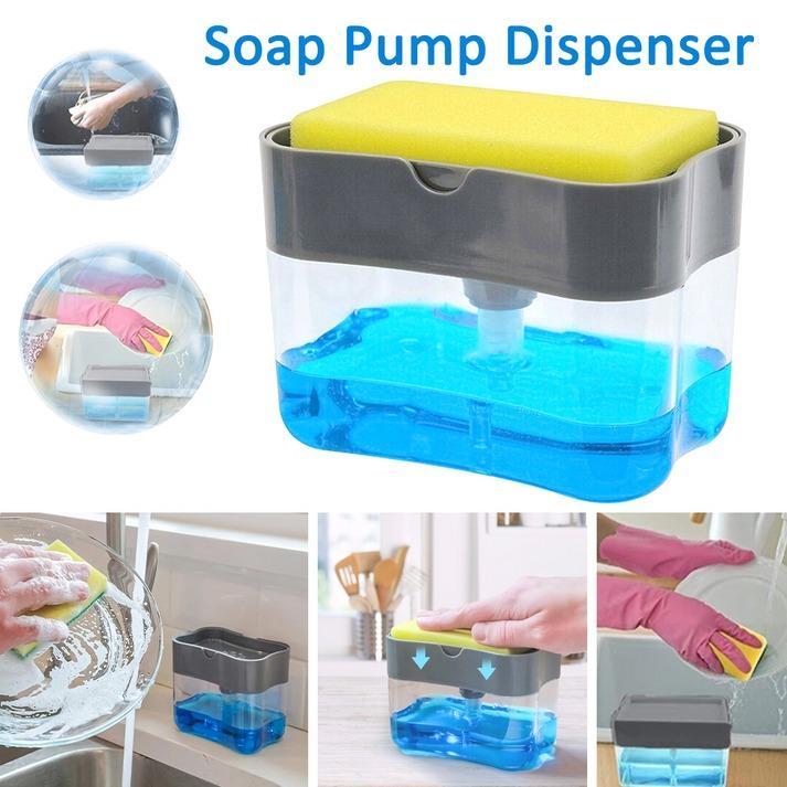 Liquid Soap Despenser And Sponge Caddy - Image 3