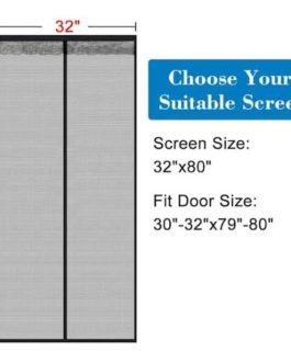 Mosquito Magnetic Mesh Curtain