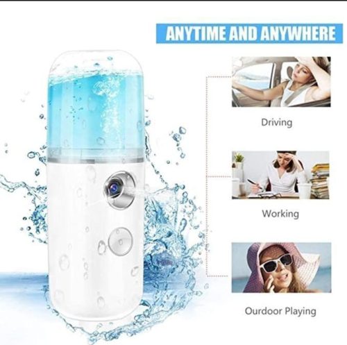 Rechargeable Nano Mist Spray - Efficient Absorption & Portable 1 Pc