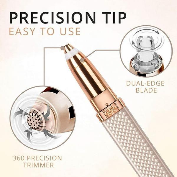 2 in 1 Painless Face Remover & Trimmer Tool - Image 2