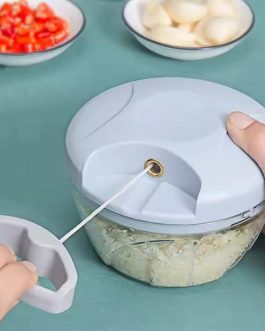 Durable Manual Food Chopper- 1 Pc Kitchen Essential for Effortless Meal Prep