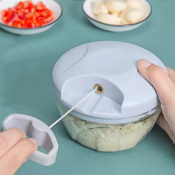 Durable Manual Food Chopper- 1 Pc Kitchen Essential for Effortless Meal Prep - Image 2