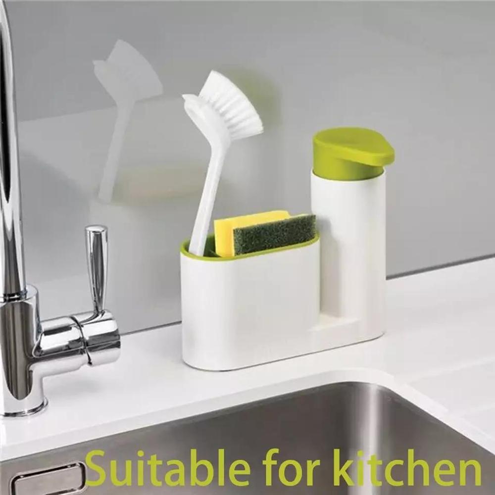Soap Dispenser With Brush Holder - Image 3