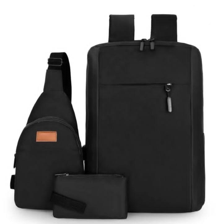 Multipurpose Laptop Bag With USB Port - Pack of 3 - Image 3