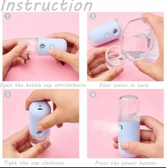 Rechargeable Nano Mist Spray - Efficient Absorption & Portable 1 Pc - Image 3