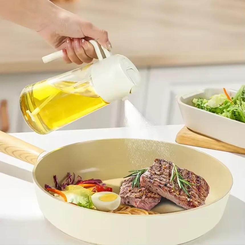 2 in 1 Oil Spray Bottle - Image 5